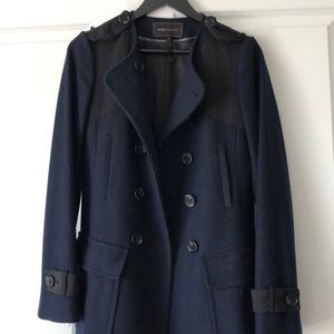 BCBGMaxAzria Military Wool/cashmere Coat XS